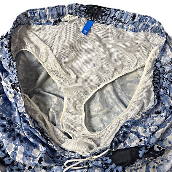 River Island High-Rise Swim Trunks Tie Dye Print Beach Short Unisex Plus Size 5X - Picture 4 of 11